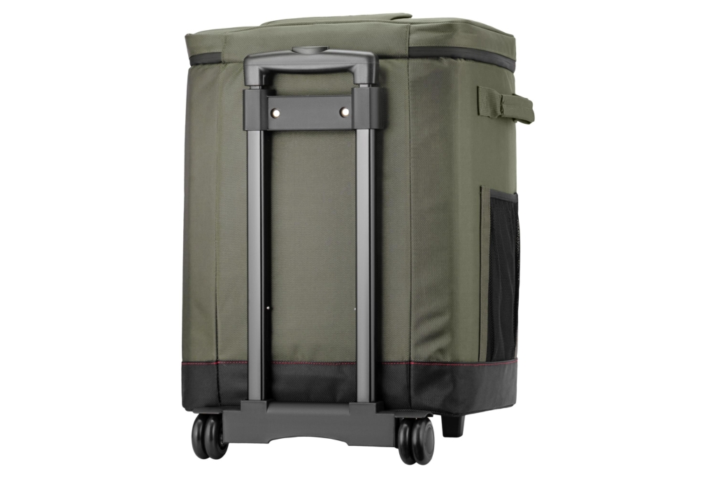 2E wheeled thermal bag 50L, dark olive