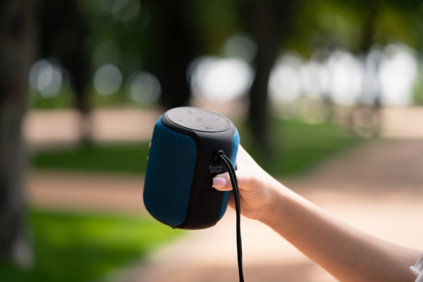 Акустична система 2E SoundXPod TWS, MP3, Wireless, Waterproof Blue