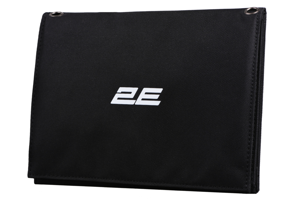 Портативна сонячна панель 2E, DC 22 Вт, 2х USB-A 5В/2.4А