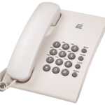 2E Corded Phone AP-210 White