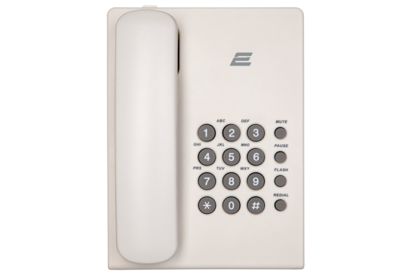 2E Corded Phone AP-210 White