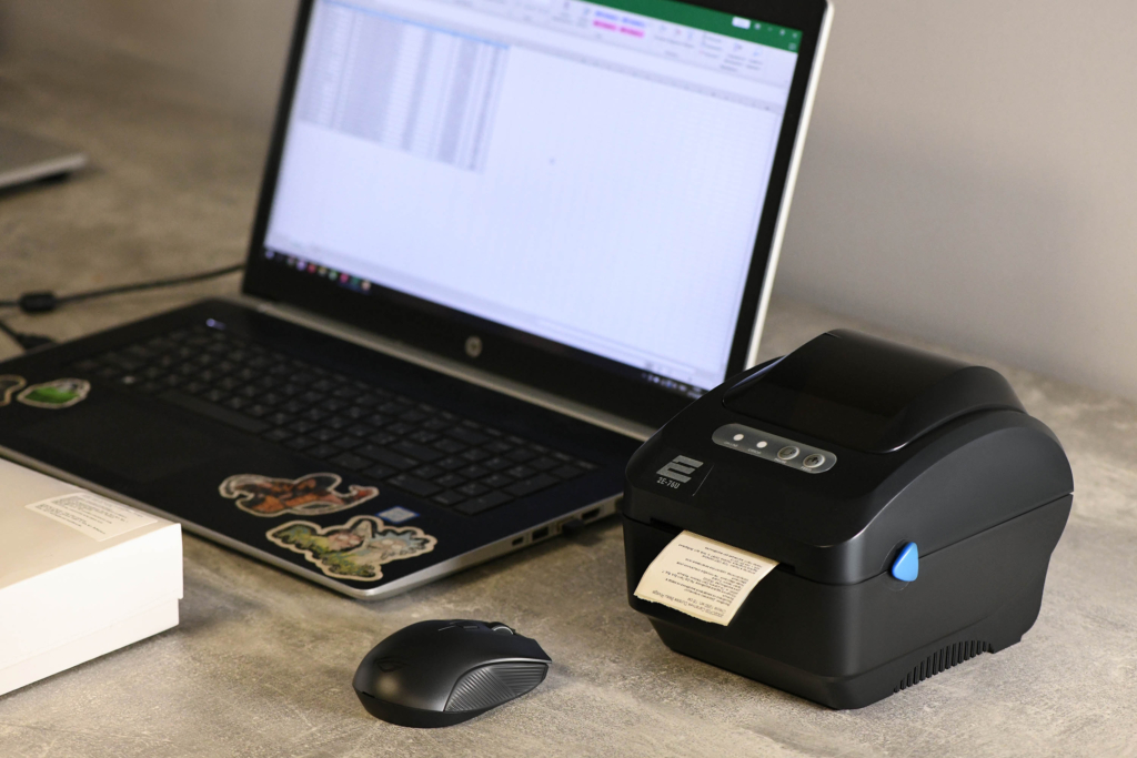 Термопринтер этикеток 2E 76U 203dpi 20-76мм USB