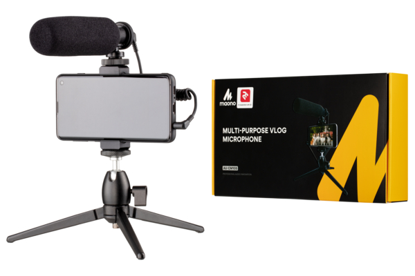 Микрофон с триподом для мобильных устройств 2Е AU-CM10S Vlog KIT, 3.5mm