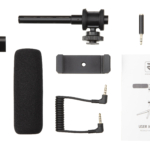 Микрофон с триподом для мобильных устройств 2Е AU-CM10S Vlog KIT, 3.5mm