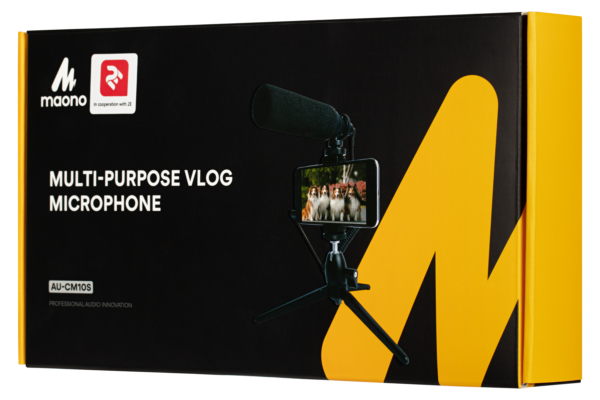 Микрофон с триподом для мобильных устройств 2Е AU-CM10S Vlog KIT, 3.5mm