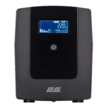 Джерело безперебійного живлення 2E DD1200, 1200VA/720W, LCD, USB, 3xSchuko