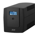 Джерело безперебійного живлення 2E DD1500, 1500VA/900W, LCD,USB, 3xSchuko
