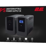 Джерело безперебійного живлення 2E DD1500, 1500VA/900W, LCD,USB, 3xSchuko