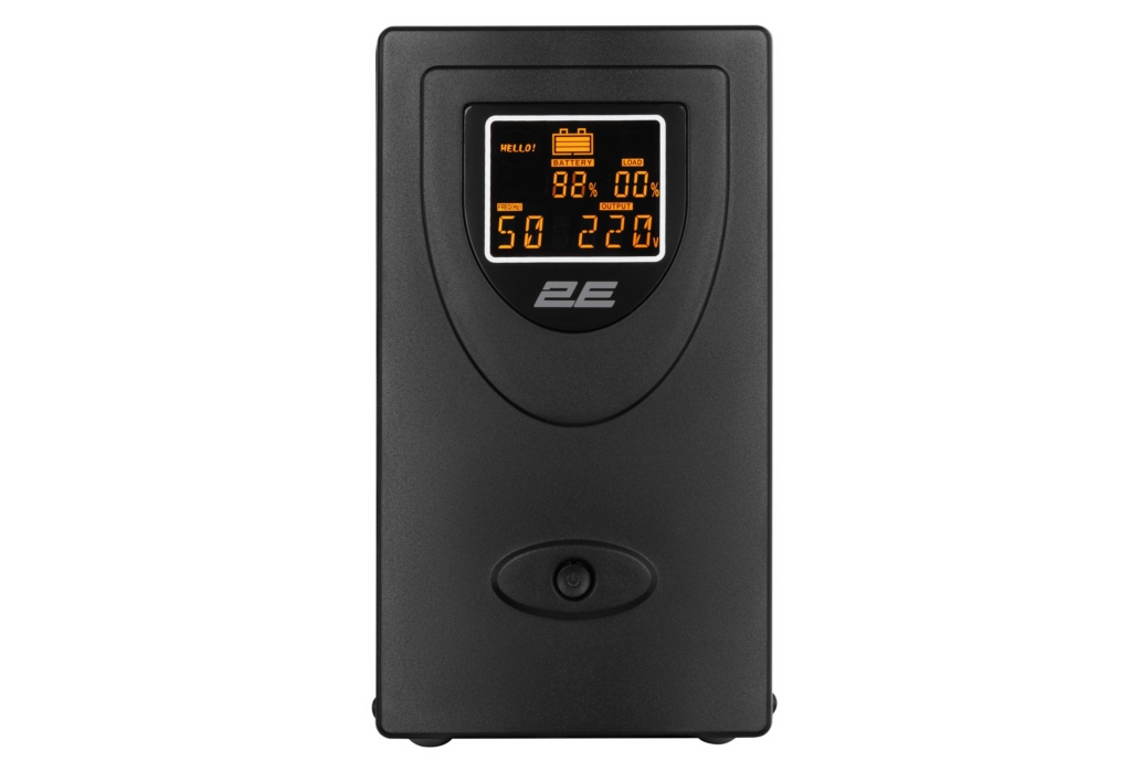 2E DD2000, 2000VA/1200W, LCD, USB, 2xSchuko