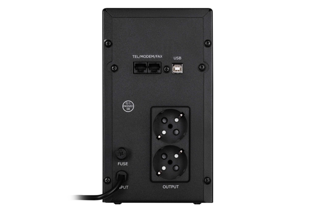 2E DD2000, 2000VA/1200W, LCD, USB, 2xSchuko