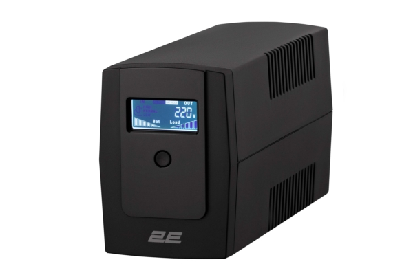 2E DD650, 650VA/360W, LCD, USB, 2xSchuko