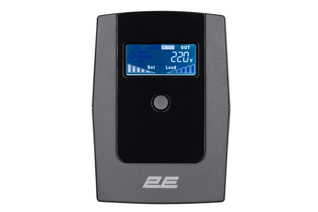 2E DD650, 650VA/360W, LCD, USB, 2xSchuko