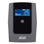 2E DD650, 650VA/360W, LCD, USB, 2xSchuko