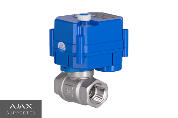 Motorized water valve 2E HC220B, 1/2″, 220V, 5W, 10 (16) bar, 7 sec, compatible with Ajax
