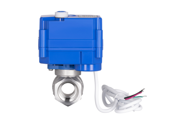 Motorized water valve 2E HC220B, 1/2″, 220V, 5W, 10 (16) bar, 7 sec, compatible with Ajax