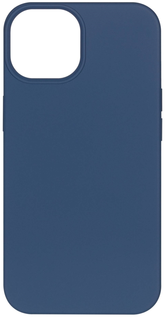 2Е Basic case for iPhone 14, Liquid Silicone, Cobalt Blue