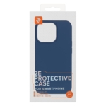 Чехол 2Е Basic для iPhone 14 Pro, Liquid Silicone, синий светлый