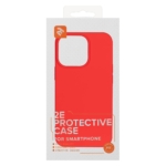 2Е Basic case for iPhone 14 Pro , Liquid Silicone, Red
