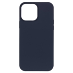 2Е Basic case for iPhone 14 Pro Max, Liquid Silicone, Midnight Blue