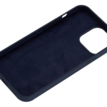 2Е Basic case for iPhone 14 Pro Max, Liquid Silicone, Midnight Blue