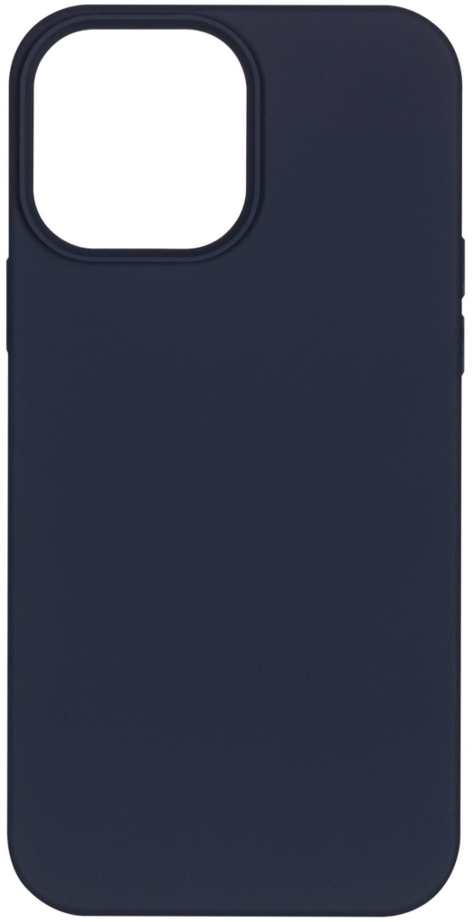 2Е Basic case for iPhone 14 Pro Max, Liquid Silicone, Midnight Blue
