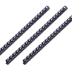 Plastic combs for the binder 14mm navy 100pcs