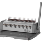 Plastic combs for the binder 14mm chocolate 100pcs