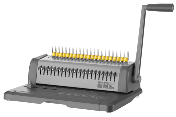 Plastic combs for the binder 16mm yellow 100pcs
