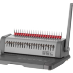 Plastic combs for the binder 16mm red 100pcs