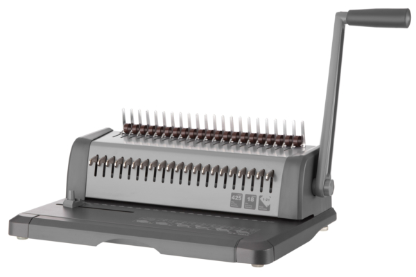 Plastic combs for the binder 16mm chocolate 100pcs