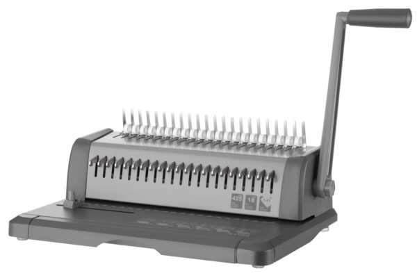 Plastic combs for the binder 19mm white 100pcs