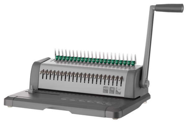 Plastic combs for the binder 19mm green 100pcs