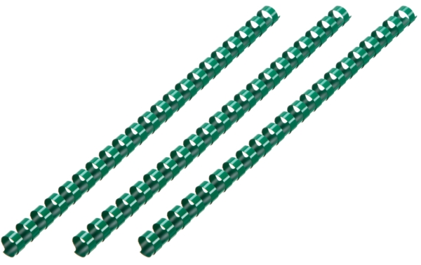 Пластиковые пружины для биндера 2E, 19мм, зеленые, 100шт
