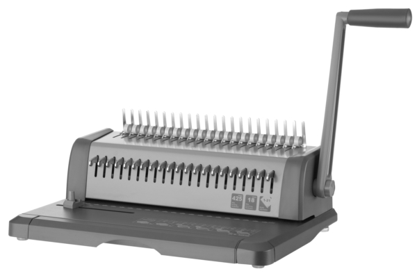 Plastic combs for the binder 19mm light gray 100pcs