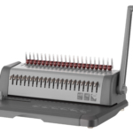 Plastic combs for the binder 22mm maroon 50pcs
