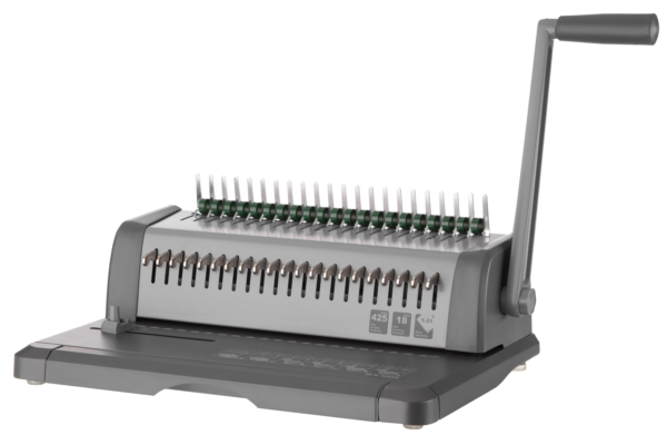Plastic combs for the binder 22mm dark green 50pcs