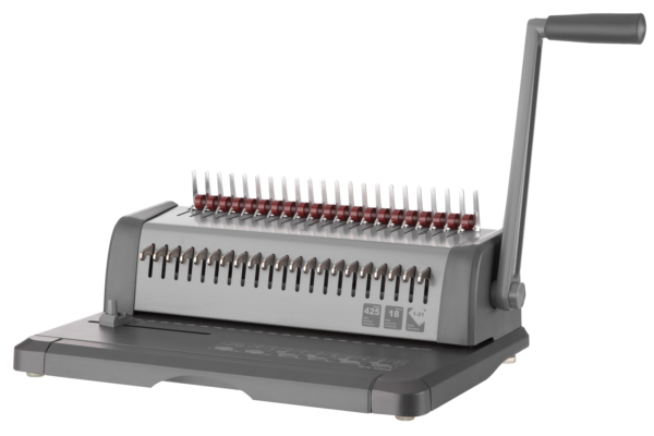 Plastic combs for the binder 25mm maroon 50pcs