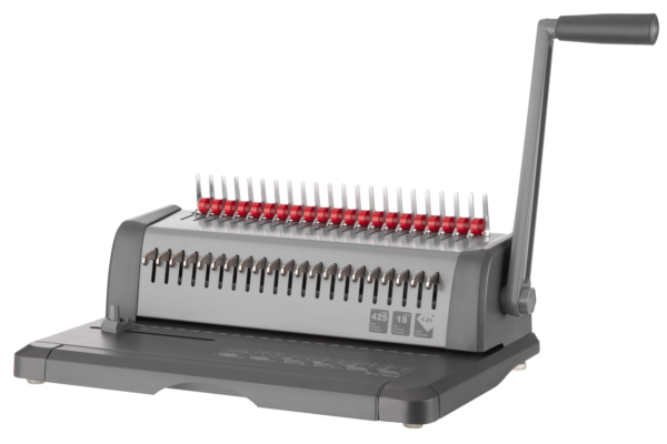 Plastic combs for the binder 25mm red 50pcs