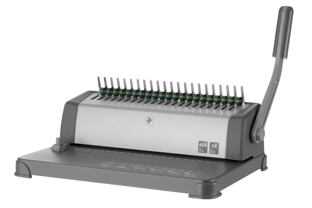 Plastic combs for the binder 25mm dark green 50pcs