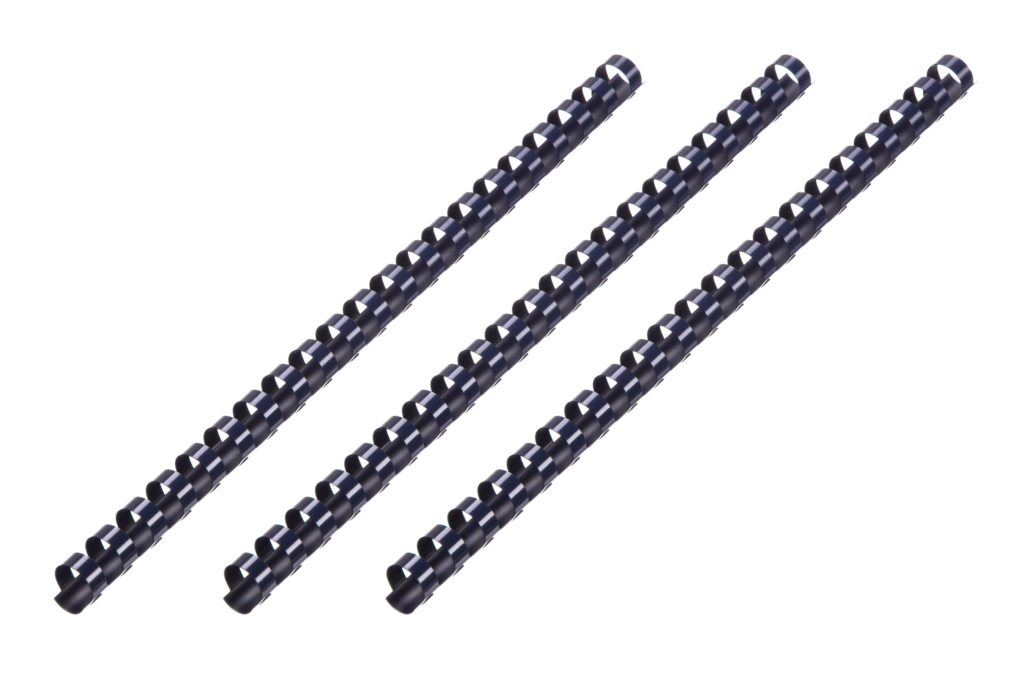 Plastic combs for the binder 25mm navy 50pcs