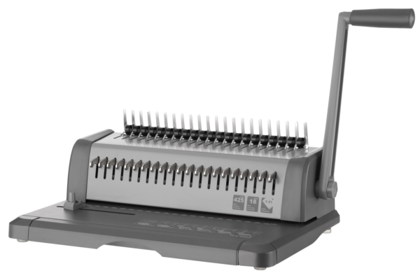 Plastic combs for the binder 28mm black 50pcs