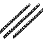Plastic combs for the binder 45mm black 50pcs