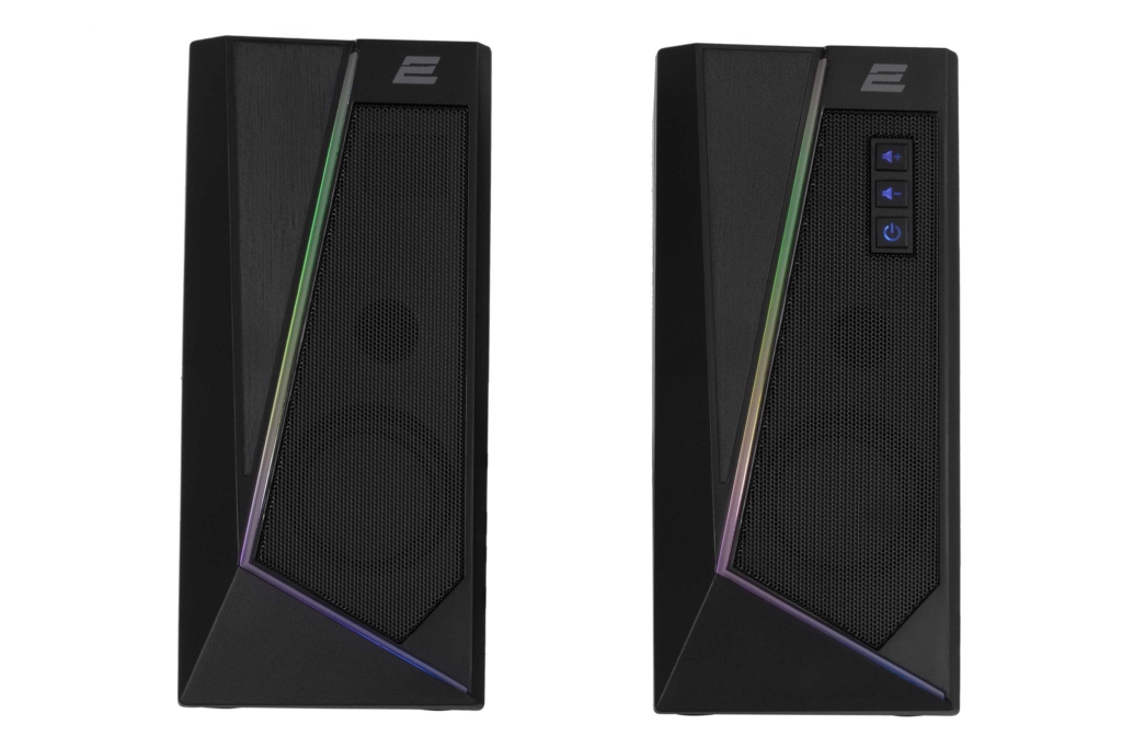 Акустична система 2E PCS233 RGB, 2.0, USB, Black