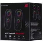 Акустична система 2E PCS234 RGB, 2.0, USB, Black