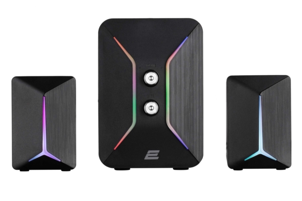 Multimedia speaker 2E PCS301 RGB, 2.1, USB, Black