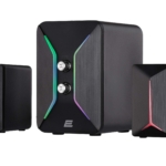 Multimedia speaker 2E PCS301 RGB, 2.1, USB, Black
