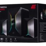 Multimedia speaker 2E PCS301 RGB, 2.1, USB, Black