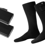 2E Tactical Heated socks Race Plus Black high, size L