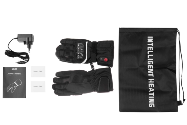2E Tactical Рукавиці з підігрівом 2E Rider Black, розмір XL