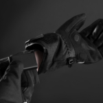 2E Tactical Heated Gloves Rider Black, Size S